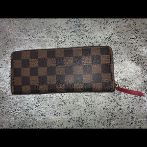 Authentic Louis Vuitton Clemence Wallet